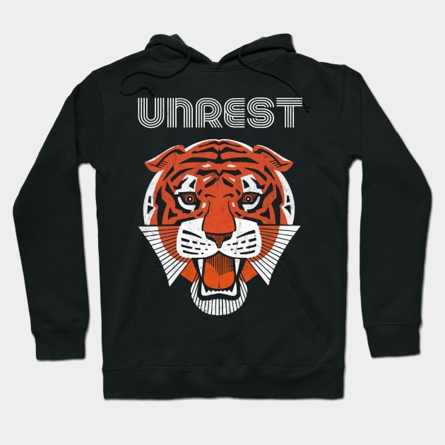 Unrest -------- Original Retro 90s Style Design Hoodie by unknown_pleasures